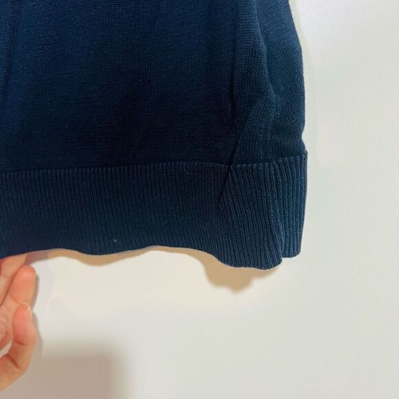 Brooks Brothers Red Fleece Blue Cotton Balloon Sleeve Blouse Top - Picture 6 of 8